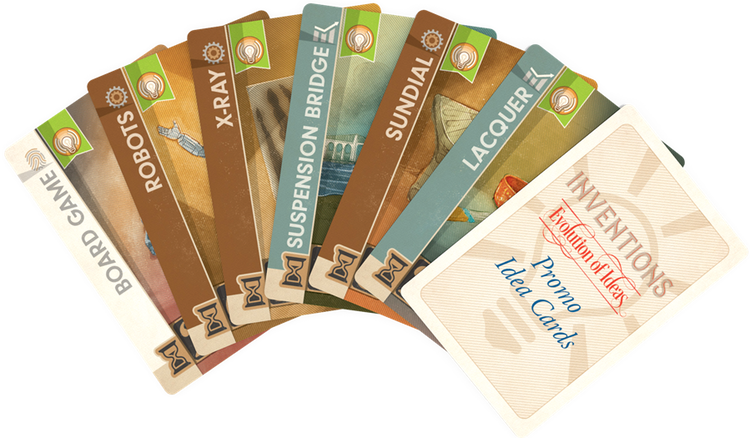 Eagle-Gryphon Games Inventions: Evolutions Of Ideas: Ext. Promo Cards (EN)