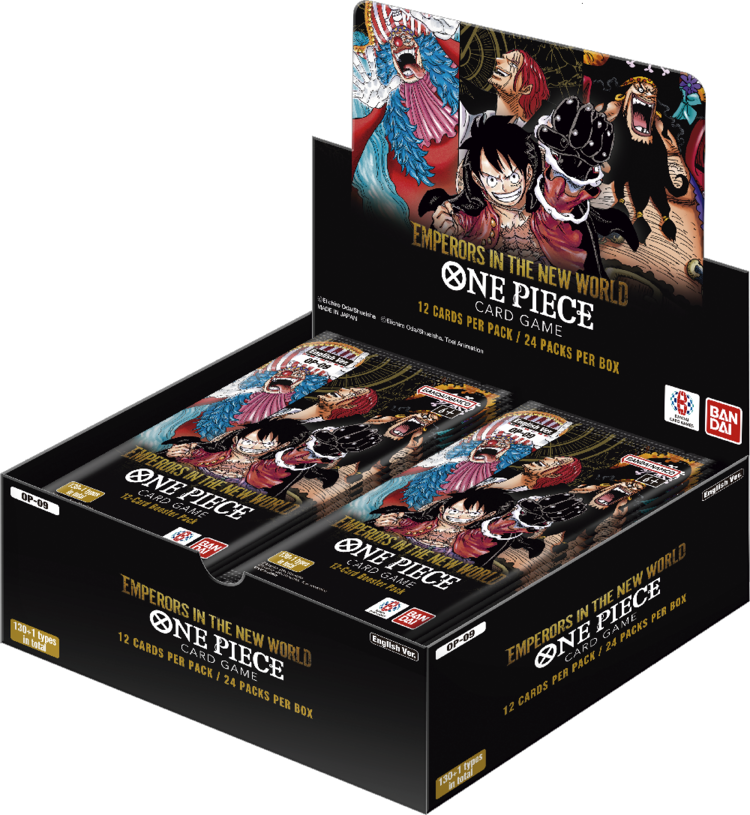Bandai One Piece CG: OP-09 Emperors In The New World: Booster (EN) Disponible en magasin seulement