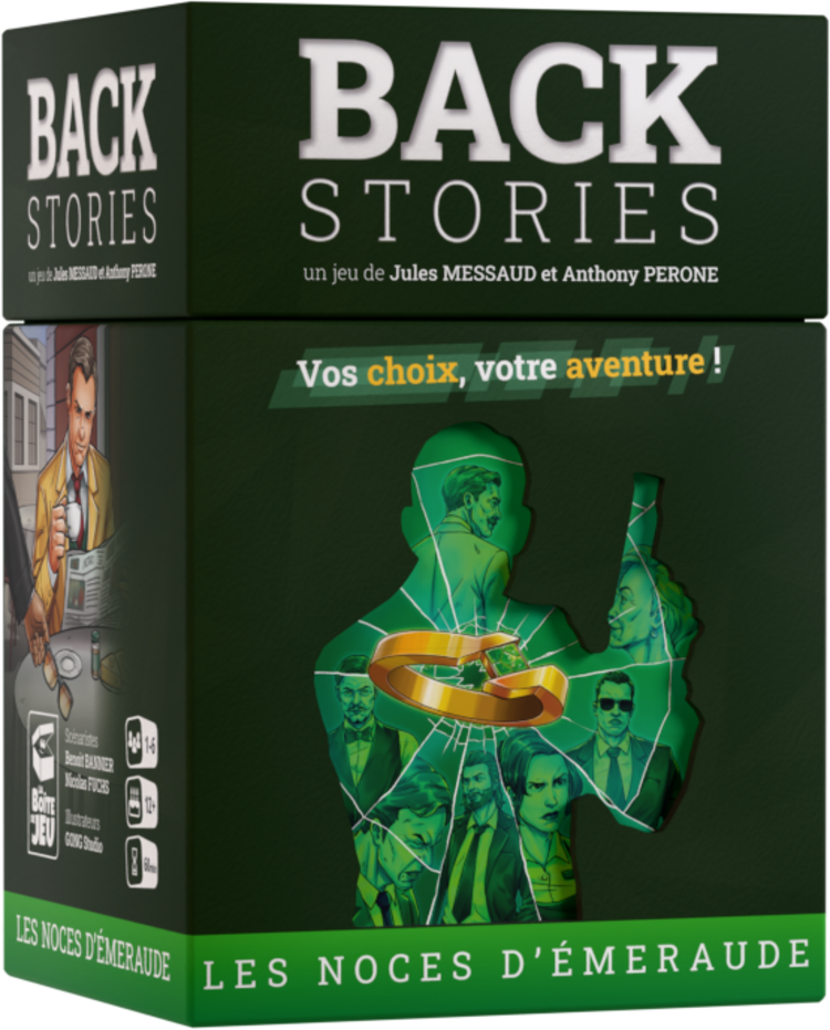 La Boite De jeu Backstories: Les Noces D'Émeraude (FR)