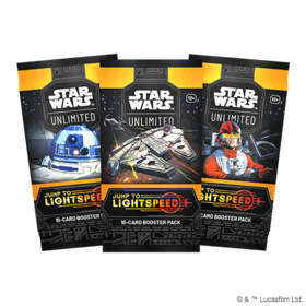 Fantasy Flight Games Star Wars: Unlimited: Jump to Lightspeed: Booster (EN) Disponible en magasin seulement