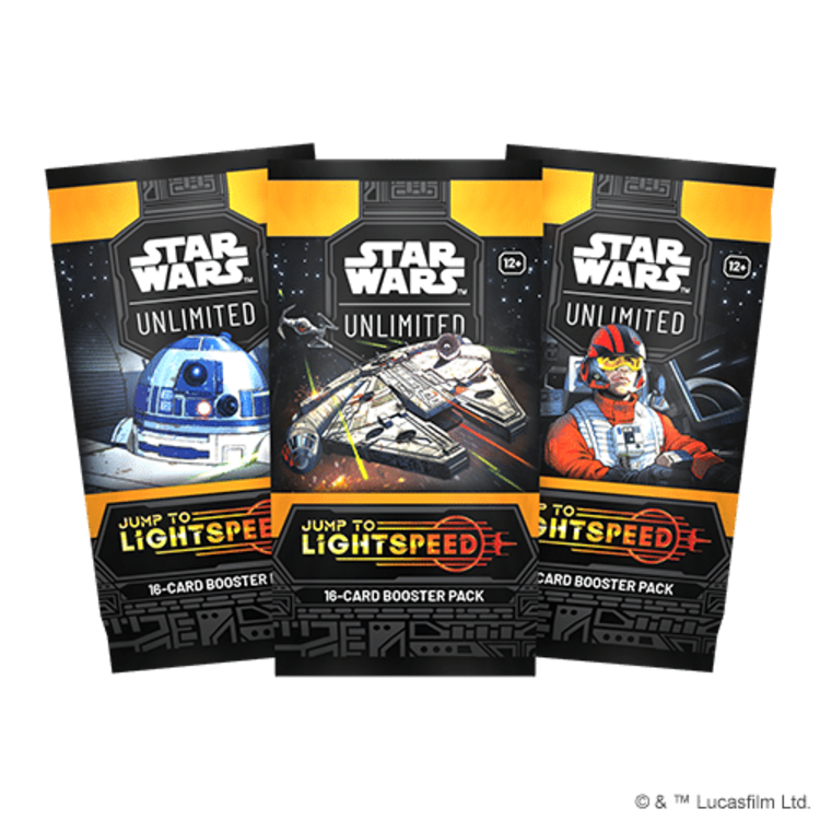 Fantasy Flight Games Star Wars: Unlimited: Jump to Lightspeed: Booster (EN) Disponible en magasin seulement