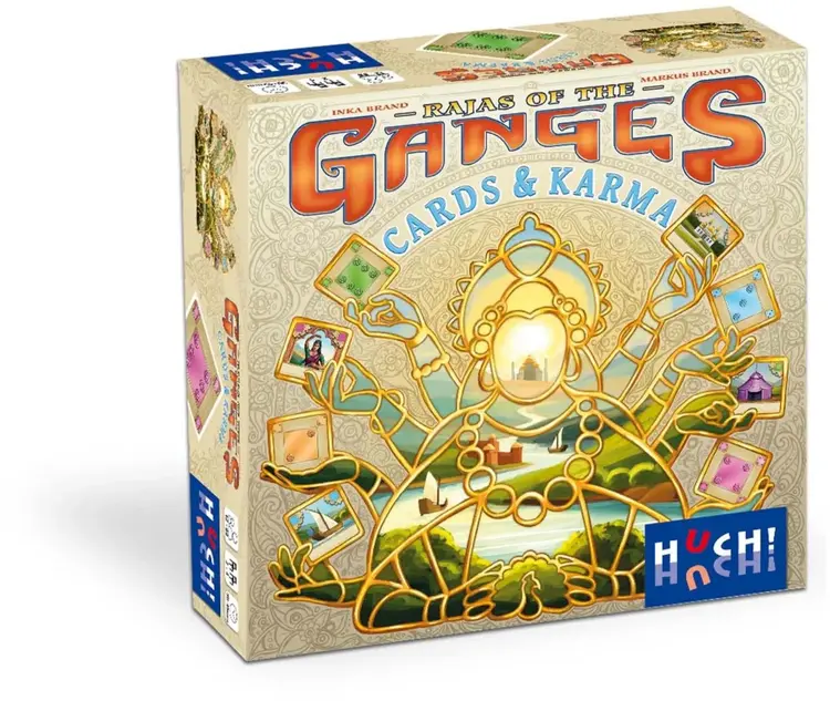 R&R Games Rajas Of The Ganges: Cards & Karma (ML)