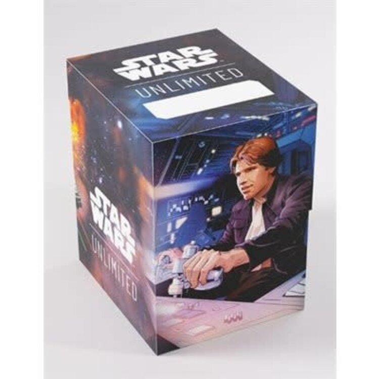 Fantasy Flight Games Star Wars: Unlimited: Soft Crate: Han Solo-Millenium Falcon (ML) Disponible en magasin seulement