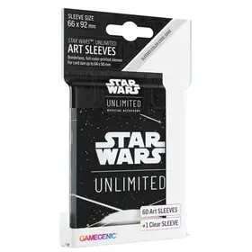 Gamegenic Star Wars: Unlimited: Art Sleeves: Card Back: White (ML)