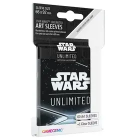 Gamegenic Star Wars: Unlimited: Art Sleeves: Card Back: Black (ML)