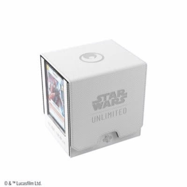 Gamegenic Star Wars: Unlimited: Twin Suns: Deck Pod: Blanc/Noir (ML) Disponible en magasin seulement