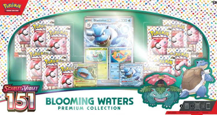 Pokemon Pokemon: Scarlet & Violet: Blooming Waters Premium Collection (EN) Disponible en magasin seulement