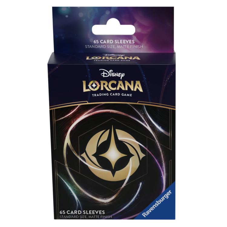 Ravensburger Disney Lorcana: Set 5: Card Sleeves Logo (ML)