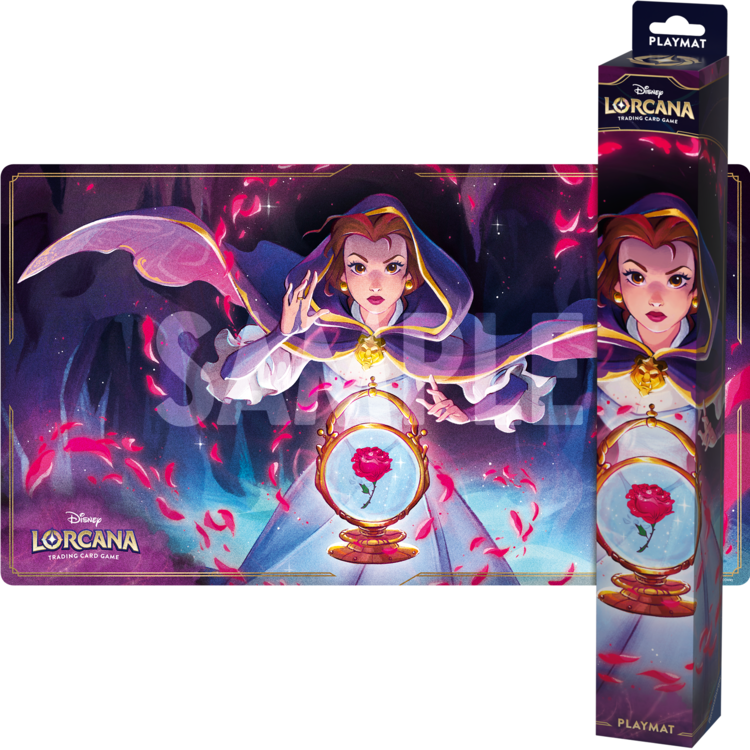 Ravensburger Disney Lorcana: Set 5: Ciel Scintillant: Tapis En Néoprène: Belle (ML)