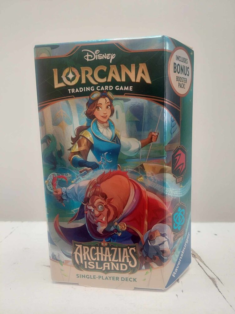 Ravensburger Disney Lorcana: Set 7: Archazia's Island: Starter Deck: Belle-Beast (EN)