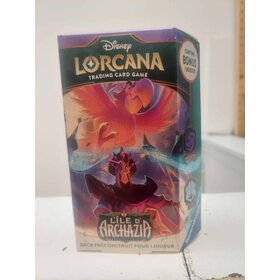 Ravensburger Disney Lorcana: Set 7: L'ile d'Archazia: Deck De Démarrage: Iago-Jafar (FR)