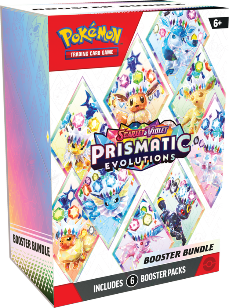 Pokemon Pokemon: SV8.5: Scarlet & Violet: Prismatic Evolutions: Booster Bundle (EN)