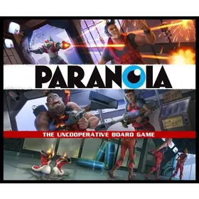 Modiphius Entertainement Paranoia: The Uncooperative Board Game (EN)