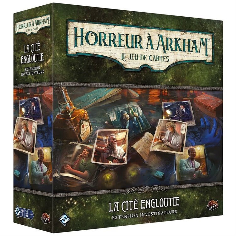 Fantasy Flight Games Horreur À Arkham JCE: Ext. La Cité Engloutie: Investigateurs (FR)
