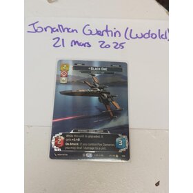 Fantasy Flight Games 1069: Black One: Straight At Them (Prestige Foil): Jump to Lightspeed (JTL) (EN) disponible en magasin seulement