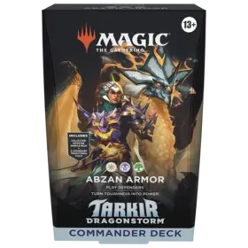 Magic Magic: Tarkir Dragonstorm: Commander: Abzan Armor (EN) Disponible en magasin seulement
