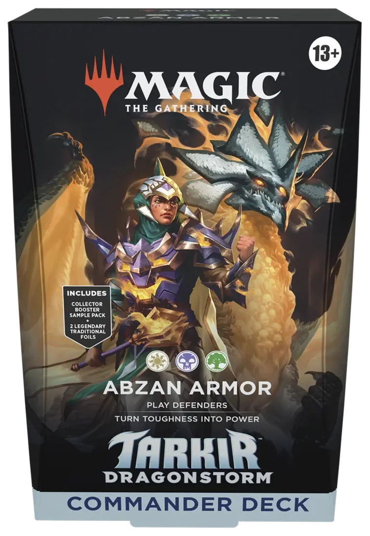 Magic Magic: Tarkir Dragonstorm: Commander: Abzan Armor (EN) Disponible en magasin seulement