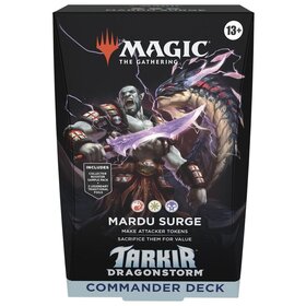 Magic Magic: Tarkir Dragonstorm: Commander: Mardu Surge (EN) Disponible en magasin seulement