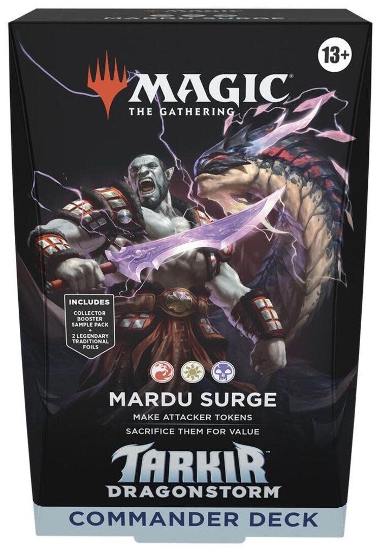 Magic Magic: Tarkir Dragonstorm: Commander: Mardu Surge (EN) Disponible en magasin seulement