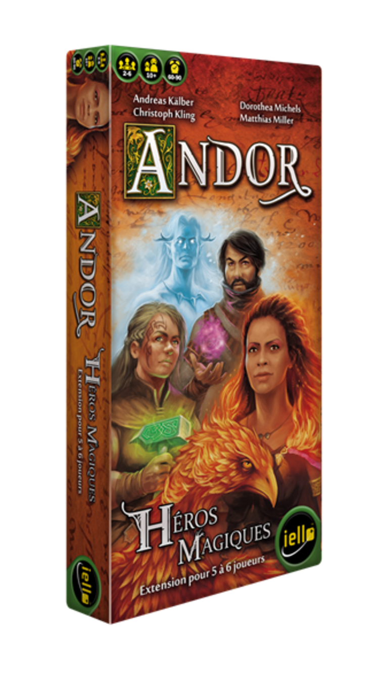 Iello Andor: Ext. Héros Magiques (FR)