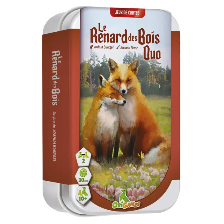 Origames Le Renard Des Bois: Duo: Boite Métal (FR)