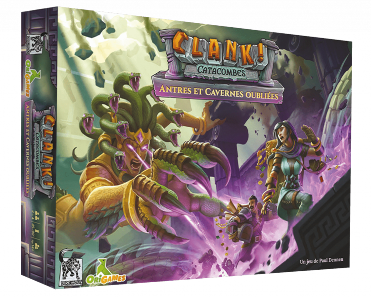 Origames Clank! Catacombes: Ext. Antres Et Cavernes Oubliées (FR)