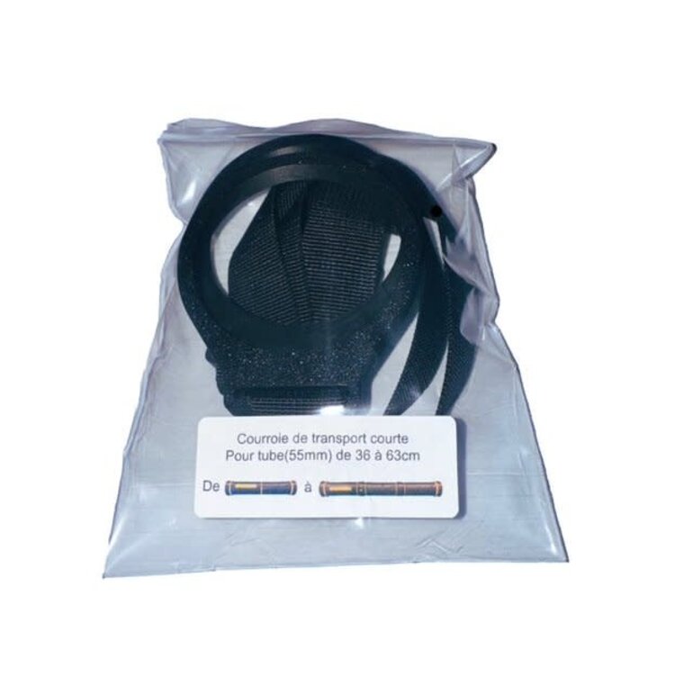 Nani Conseil Courroie De Transport Courte Pour Tube: Long:36 A 63 CMxOuv:55MM (ML)