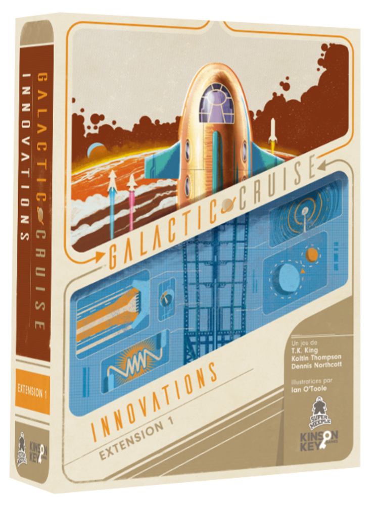 Super Meeple Galactic Cruise: Ext. Innovations (FR)