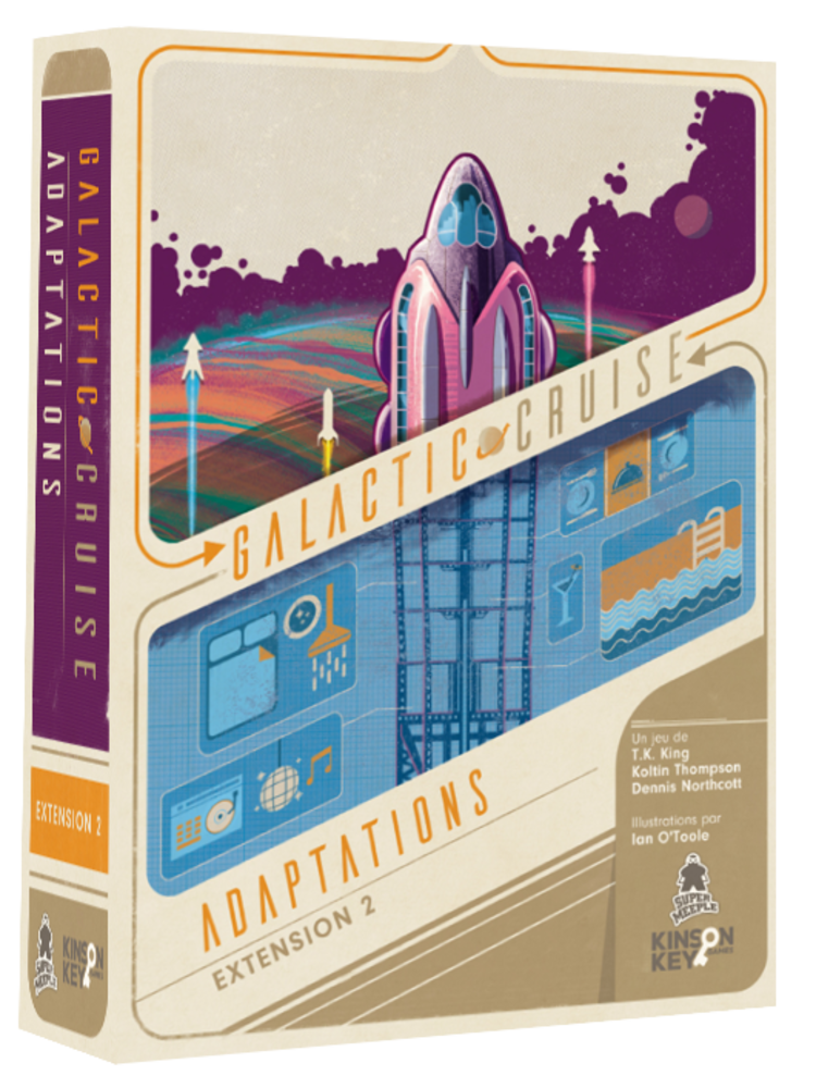 Super Meeple Galactic Cruise: Ext. Adaptations (FR)