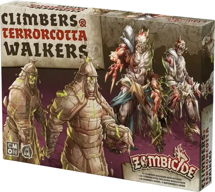 CMON Limited Zombicide: White Death: Ext. Climbers & Terrorcotta Walkers (ML)