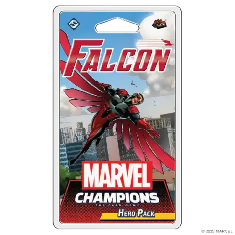 Fantasy Flight Games Marvel Champions: JCE: Ext. Falcon: Paquet Heros (FR)