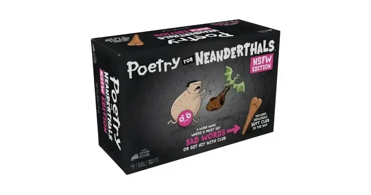 Exploding Kittens Précommande: Poetry For Neanderthals: NSFW (FR)