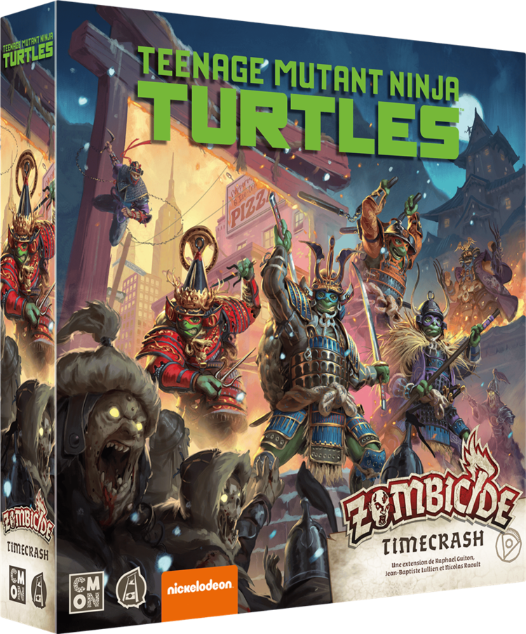 CMON Limited Zombicide: White Death: Ext. Teenage Mutant Ninja Turtles: Timecrash (FR)