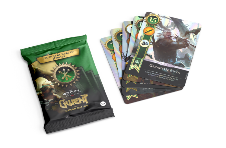 No loading Games Gwent: Ext. Legendary Ballad:  Scoia'tael (FR)