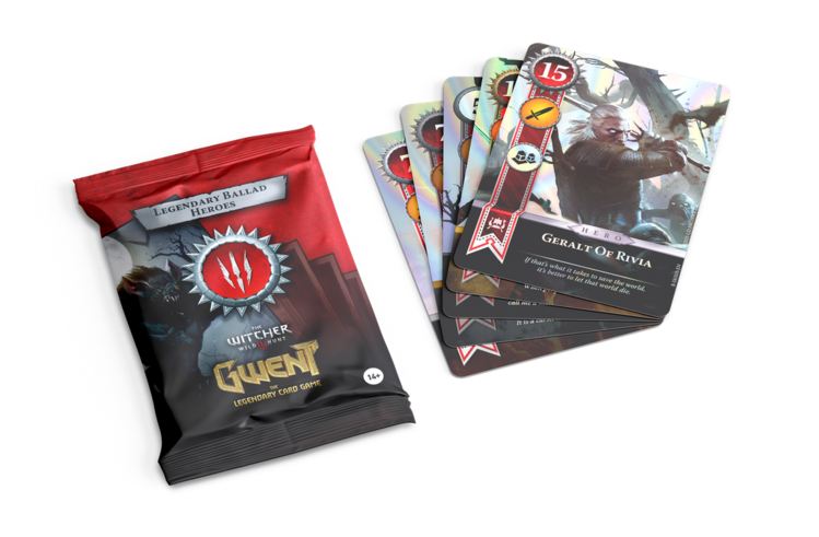 No loading Games Gwent: Ext. Legendary Ballad: Monsters (FR)