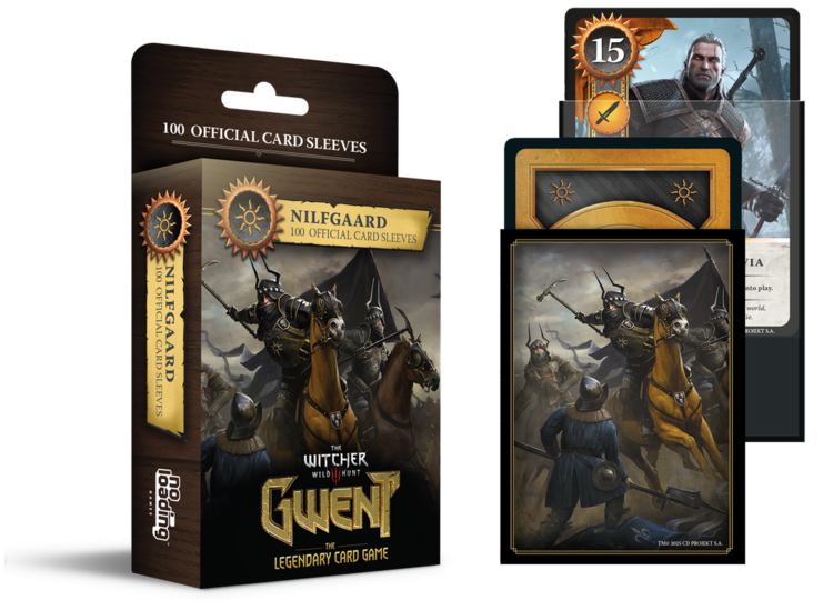 No loading Games Gwent: Sleeves: Nilfgaard / 100 Sleeves (ML)