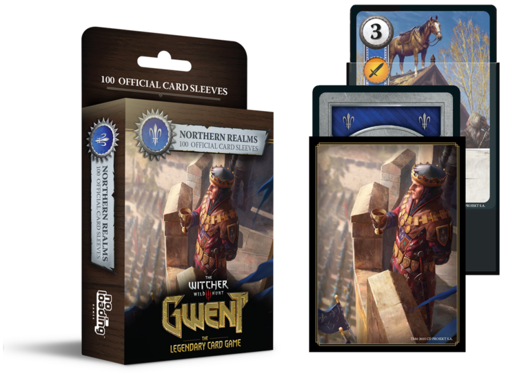 No loading Games Gwent: Sleeves: Northern Realms / 100 Sleeves (ML)