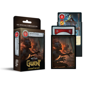 No loading Games Précommande: Gwent: Sleeves: Monsters / 100 Sleeves (ML)
