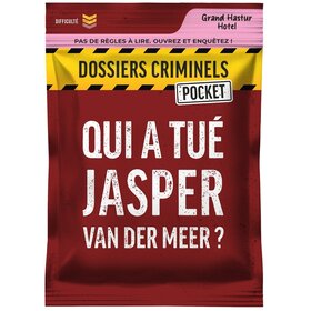 Platonia Games Dossiers Criminels: Pocket: Qui A Tué Jasper Van Der Meer? (FR)