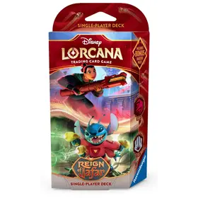 Ravensburger Disney Lorcana: Set 8: Reign of Jafar: Starter Deck: Mulan - Stitch (EN) Disponible en magasin seulement