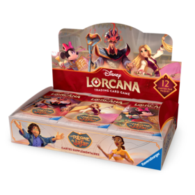 Ravensburger Disney Lorcana: Set 8: Règne De Jafar: Booster Pack: Boite Complète (FR) Disponible en magasin seulement