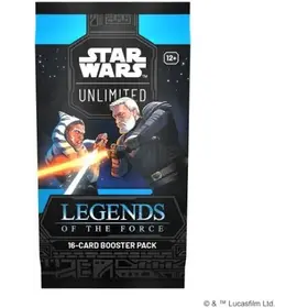 Fantasy Flight Games Star Wars: Unlimited: Legends Of The Force: Booster (EN) Disponible en magasin seulement