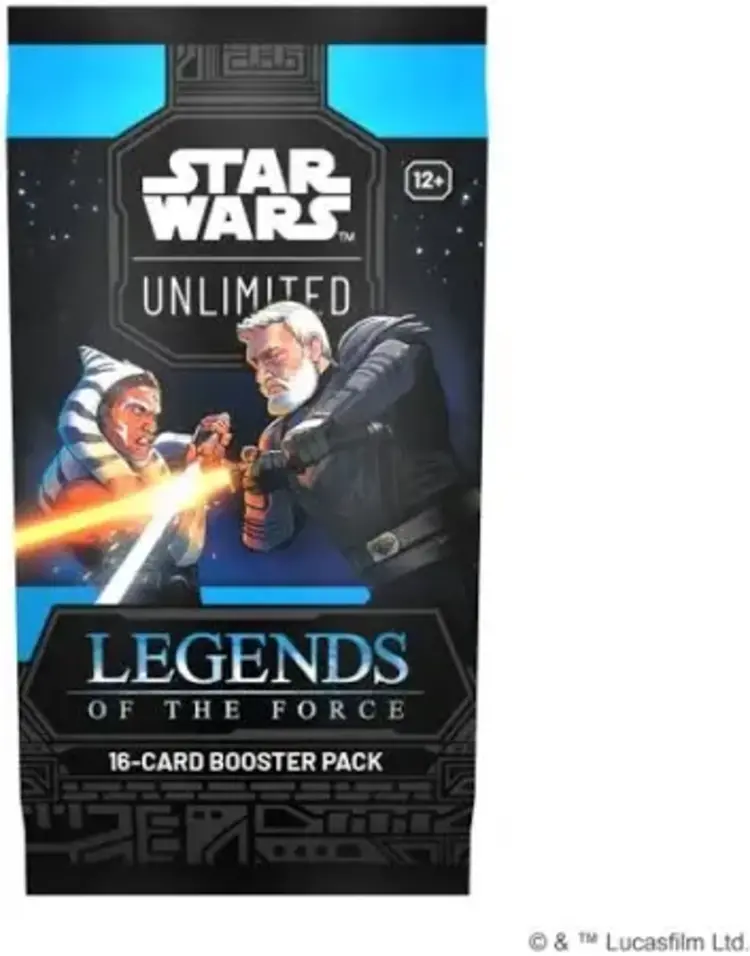 Fantasy Flight Games Star Wars: Unlimited: Legends Of The Force: Booster (EN) Disponible en magasin seulement