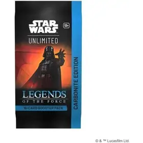 Fantasy Flight Games Star Wars: Unlimited: Legends Of The Force: Carbonite Booster (EN) Disponible en magasin seulement