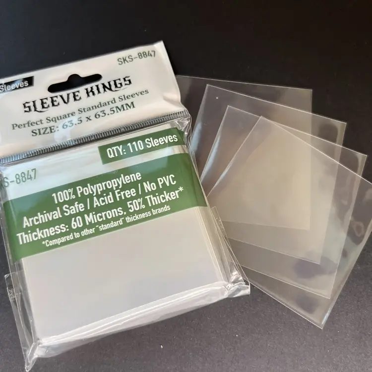 Sleeve Kings SKS-8847 «Perfect Square Standard» 63.5mm X 63.5mm / 110 Kings - Sleeve