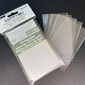 Sleeve Kings SKS-8848 «Kingdom Death Gambler's Chest Large Compatible » 57mm X 100mm / 110 Kings - Sleeve