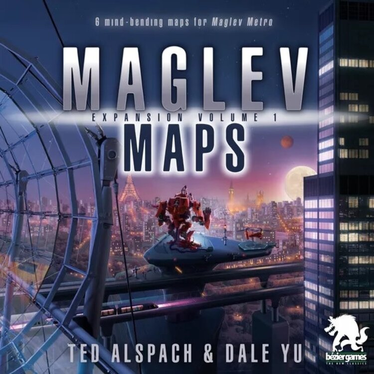 Bezier Games Maglev: Maps: Ext. Volume 1 (EN)