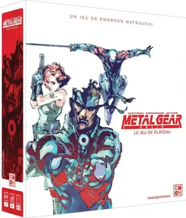 CMON Limited Précommande: Metalgear Solid: Le Jeu De Plateau (FR)