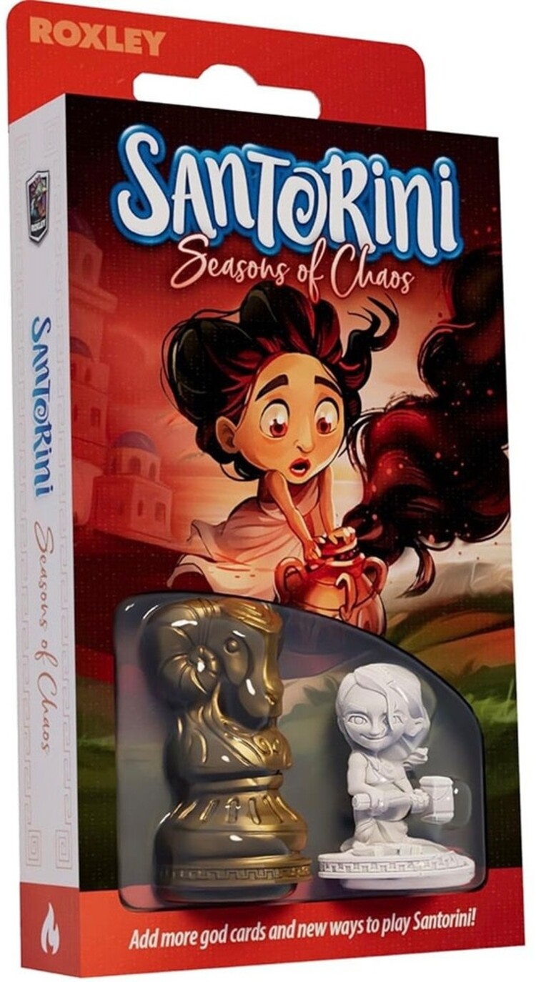 Roxley Santorini: God Pack: Ext. Seasons Of Chaos (EN)