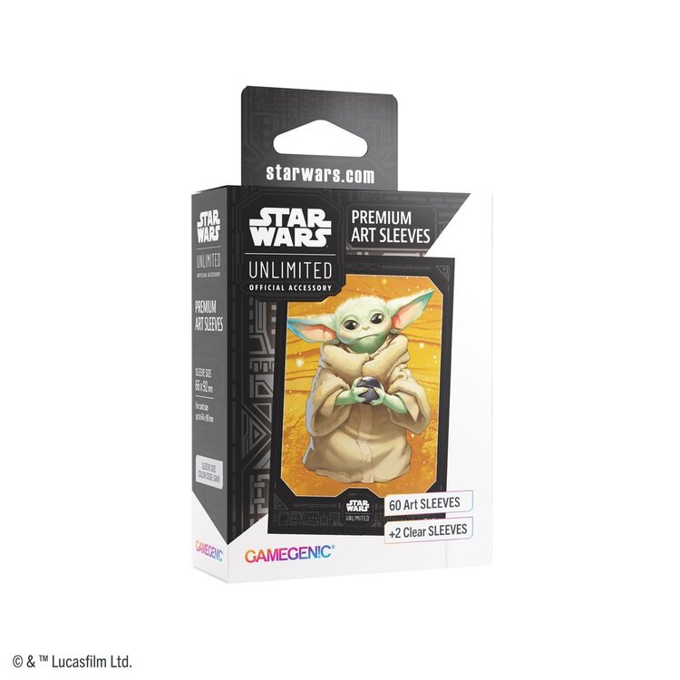 Gamegenic Star Wars: Unlimited: Art  Sleeves: Grogu (ML)